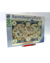 ravensburger RAV puzzle 1500 Mapa z fant. zwierzętami 160037 - nr 1