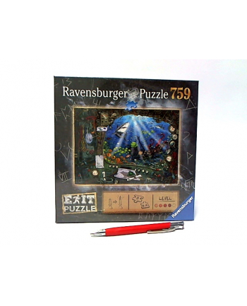 ravensburger RAV puzzle EXIT W łodzi podwodnej 759 el 199532