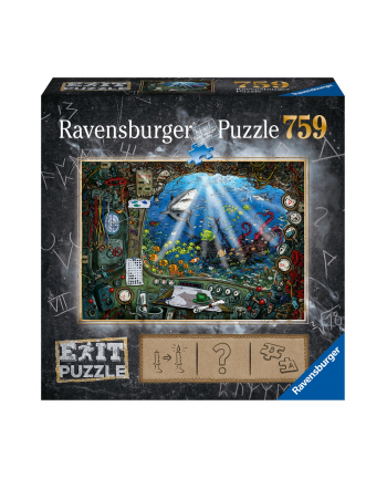 ravensburger RAV puzzle EXIT W łodzi podwodnej 759 el 199532