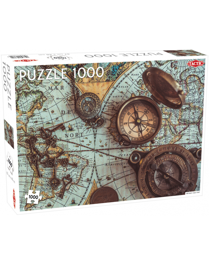 tactic Puzzle 1000 Vintage Sea Map 56756 67563 główny