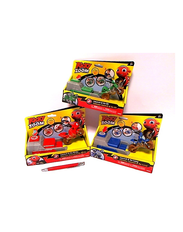 TOMY RICKY ZOOM wyrzutnia z motorem T20038 /4 główny