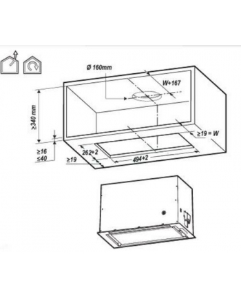 elica Okap LANE IX/A/52 nr 2