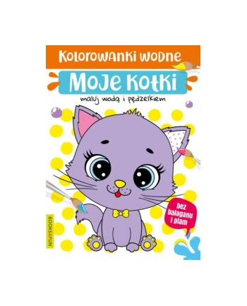 booksandfun Kolorowanki wodne. Moje kotki. Books and fun