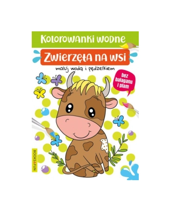 booksandfun Kolorowanki wodne. Zwierzęta na wsi. Books and fun