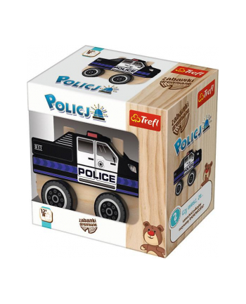 Zabawka drewniana Policja w pudełku 60999 TREFL