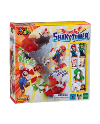 epoch Rozchwiana wieża BlowUp! Shaky Tower gra zręcznościowa Super Mario 07356