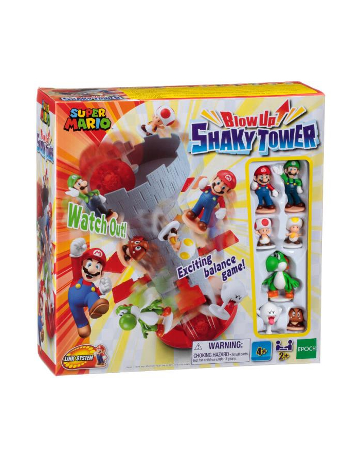 epoch Rozchwiana wieża BlowUp! Shaky Tower gra zręcznościowa Super Mario 07356 główny