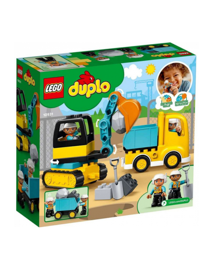 LEGO 10931 DUPLO Ciężarówka i koparka gąsienicowa p4 główny
