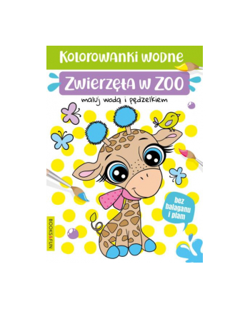 booksandfun Kolorowanki wodne. Zwierzęta w ZOO. Books and fun