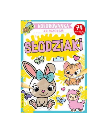 booksandfun Kolorowanka ze wzorem. Słodziaki. Books and fun