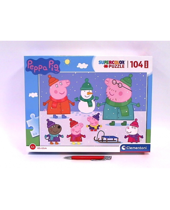 Clementoni Puzzle 104el Maxi Peppa Pig. Świnka Peppa 23752