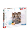 Clementoni Puzzle 180el Trzy śliczne kociaki. Lovely kittens 29109 - nr 1