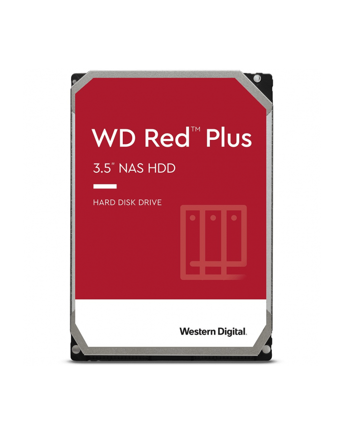 western digital Dysk WD Red Plus 8TB 3,5'' CMR 256MB/5400RPM Class główny