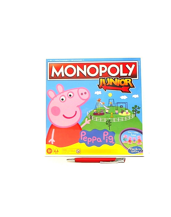 MONOPOLY Junior Peppa Pig Świnka Peppa F1656 p6 HASBRO główny