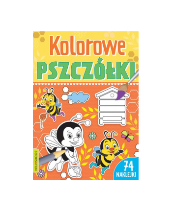 booksandfun Książeczka Kolorowe pszczółki. Books and fun