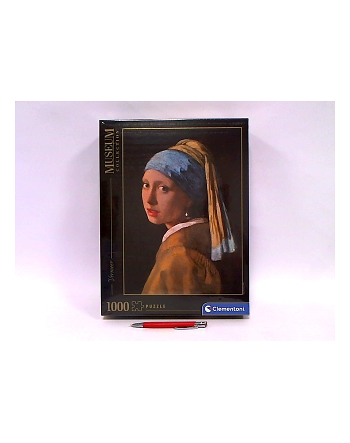 Clementoni Puzzle 1000el Museum Vermeer: Dziewczyna z perłą. Girl with a pearl earring 39614 główny