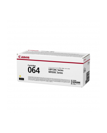 CANON toner Cartridge 064 Y
