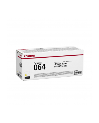 CANON toner Cartridge 064 Y