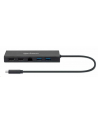 MANHATTAN USB 3.2 Gen 1 USB-C to Dual HDMI Multiport Adapter USB-C to 2x HDMI 4K30Hz 2x USB-A USB-C Power Delivery Gigabit RJ45 Port - nr 14