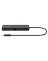 MANHATTAN USB 3.2 Gen 1 USB-C to Dual HDMI Multiport Adapter USB-C to 2x HDMI 4K30Hz 2x USB-A USB-C Power Delivery Gigabit RJ45 Port - nr 2