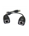 TECHLY Przedłużacz Extender USB do 50m po kablu sieciowym RJ45 - nr 1
