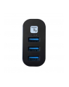 TECHLY 3-Portowy Mini Hub USB 3.0 z Obrotowym Wtykiem USB - nr 25