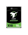 SEAGATE Exos X18 16TB HDD SAS 12Gb/s 7200RPM 256MB cache 3.5inch 24x7 512e/4KN BLK - nr 20