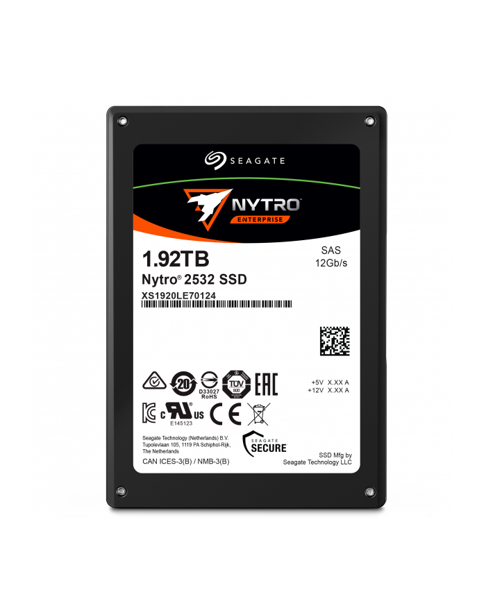SEAGATE Nytro 2532 SSD 1.92TB SAS 2.5inch główny