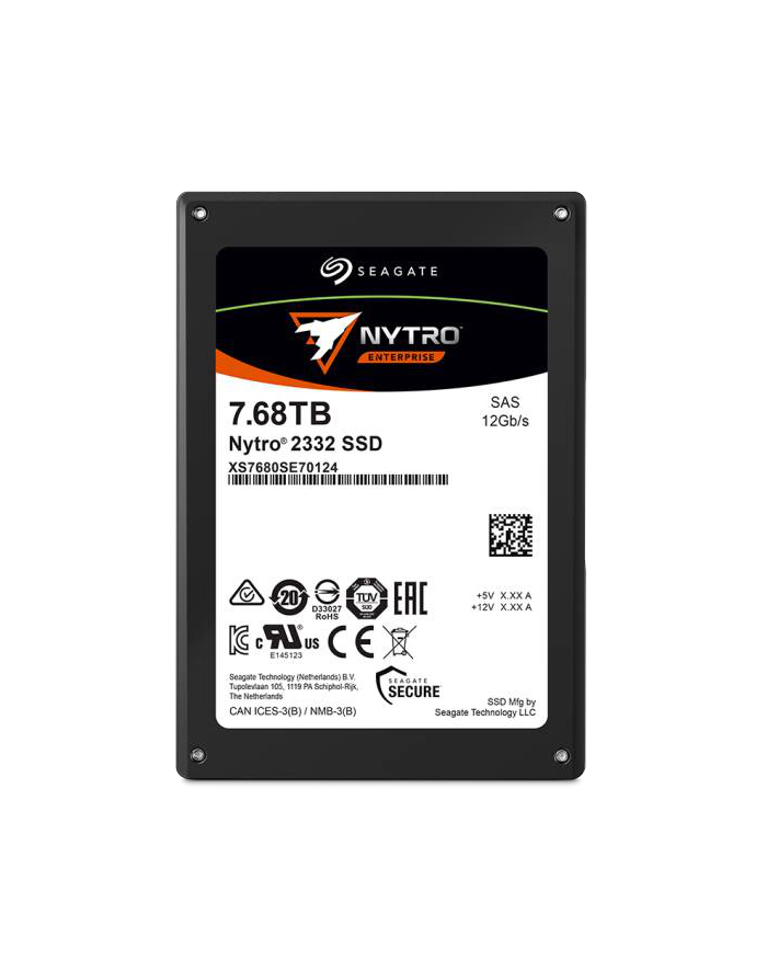 SEAGATE Nytro 2332 SSD 7.68TB SAS 2.5inch główny