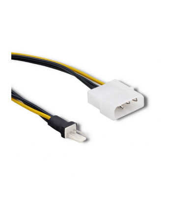 QOLTEC 53061 Adapter do wentylatora Molex / 3 pin 0.18m