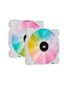 CORSAIR SP140 RGB ELITE White 140mm RGB LED Fan with AirGuide Dual Pack - nr 29