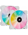 CORSAIR SP140 RGB ELITE White 140mm RGB LED Fan with AirGuide Dual Pack - nr 31