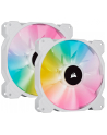 CORSAIR SP140 RGB ELITE White 140mm RGB LED Fan with AirGuide Dual Pack - nr 32