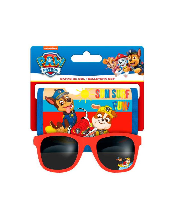 Okulary przeciwsłoneczne + portfel Psi Patrol PW19742 Kids Euroswan główny
