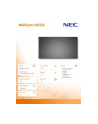 nec Monitor wielkoformatowy MultiSync UX552S 55 cali 700cd/m2 1920x1080 - nr 9