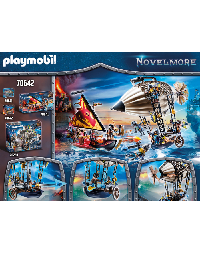 Playmobil Novelmore Darios Zeppelin - 70642 główny