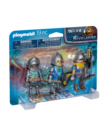 Playmobil Set of 3 Novelmore Knights - 70671