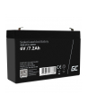GREEN CELL Battery AGM VRLA 6V 7.2Ah - nr 1