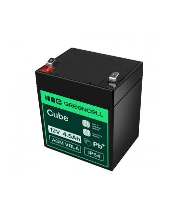 GREEN CELL Battery AGM VRLA 12V 4.5Ah