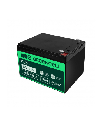 GREEN CELL Battery AGM VRLA 12V 10Ah