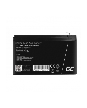 GREEN CELL Battery AGM VRLA 12V 10Ah