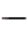 lanberg Listwa zasil.rack PDU 1U 16A 2m 7 PDU-PRO-07E-0200-BK - nr 11