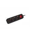 lanberg Listwa przedluzacz 1.5m 3x230 c  PS1-03F-0150-BK - nr 6