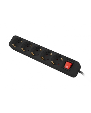 lanberg Listwa przedluzacz 3m 5x230 c PS1-05F-0300-BK