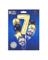 mk trade Zestaw balonów cyfra 7, wys. 40-60cm 9 szt BCF-204-7 - nr 1