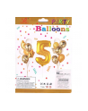 mk trade Zestaw balonów, cyfra '';5'';, wys. 30-60cm, 16 szt.  BSC-538-5 - nr 1