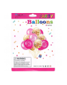 mk trade Zestaw balonów 1-wsze urodziny z konfetti, 30cm, 12 szt. BSC-655 - nr 1