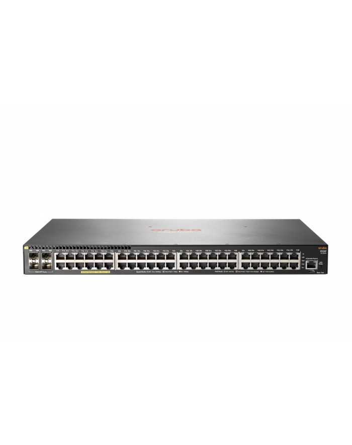 hewlett packard enterprise Przełącznik ARUBA 2930F 48G PoE+ 4SFP Switch JL262A główny