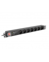 lanberg Listwa zasil.rack PDU 1U 16A 2m 7 PDU-PRO-07E-0200-BK - nr 1