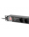 lanberg Listwa zasil.rack PDU 1U 16A 2m 7 PDU-PRO-07F-0200-BK - nr 16